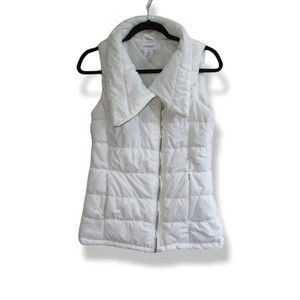 Workshop Republic clothing White Puffer Vest